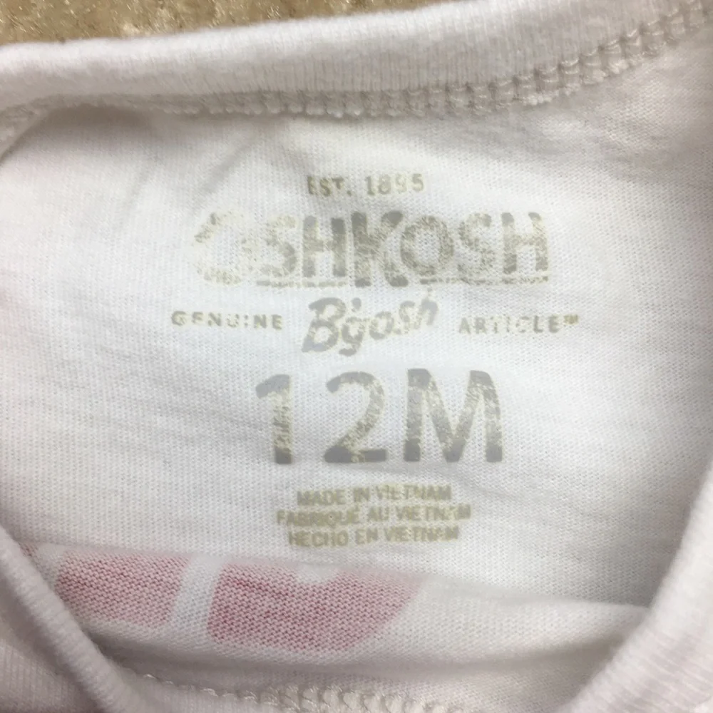 Osh Kosh B’Gosh Mr. Snow It All Long Sleeve 12 months